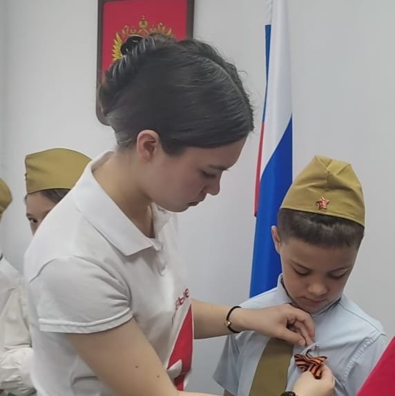 Акция &amp;quot;Георгиевская ленточка&amp;quot;.