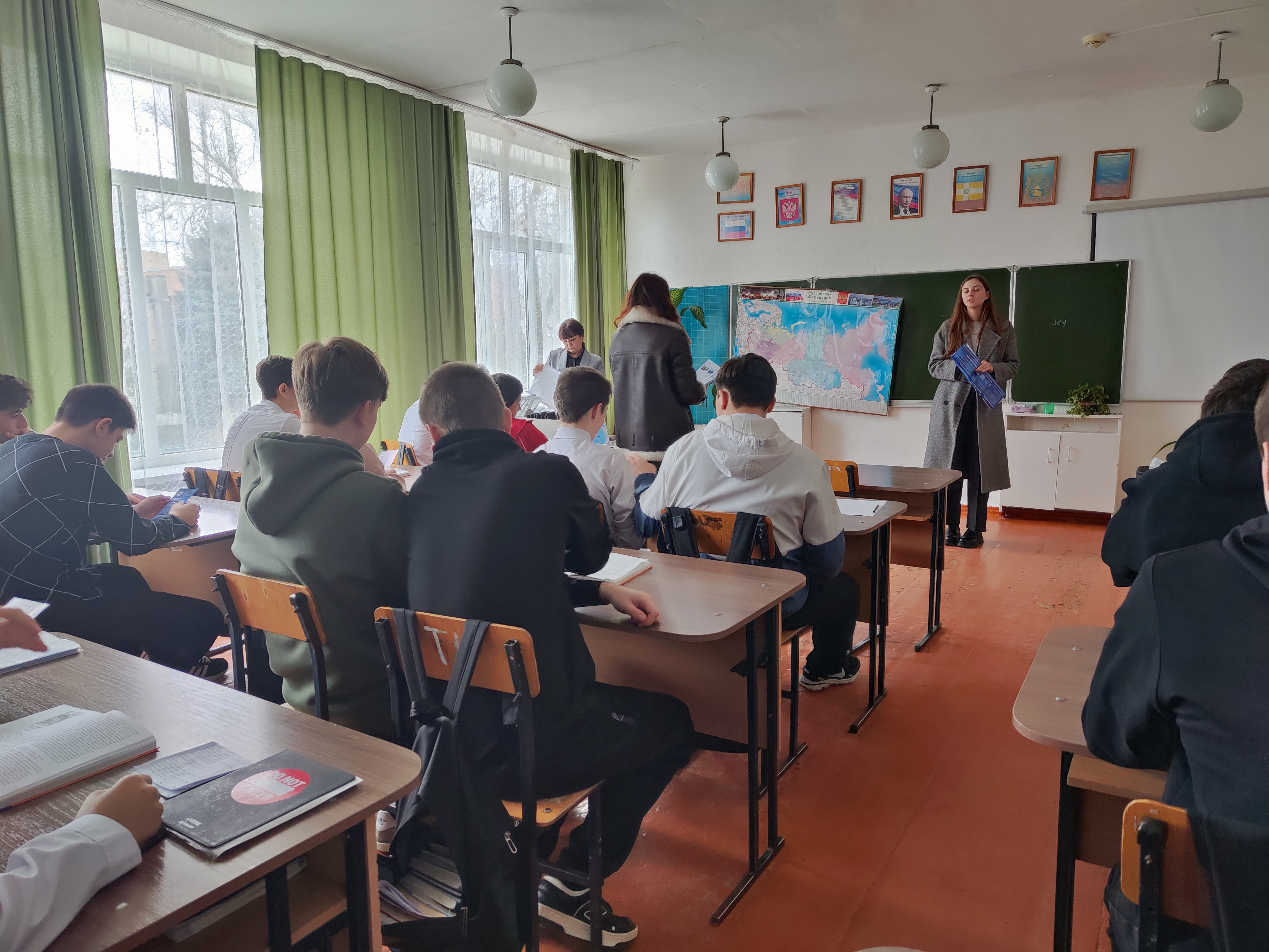 Встреча с представителями Ставропольского кооперативного техникума.