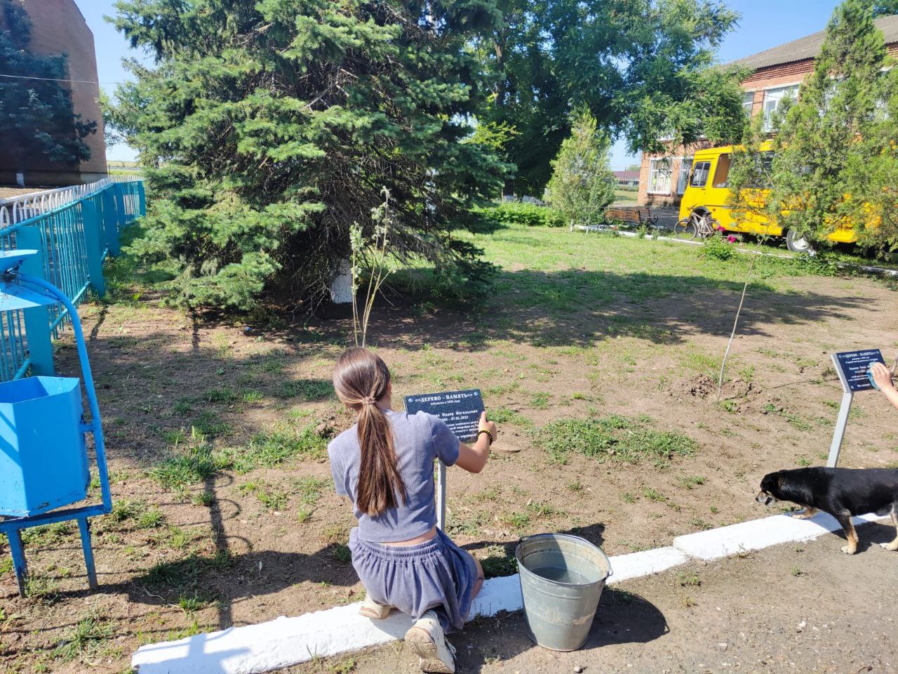 Акция &amp;quot;Чистый обелиск&amp;quot;.